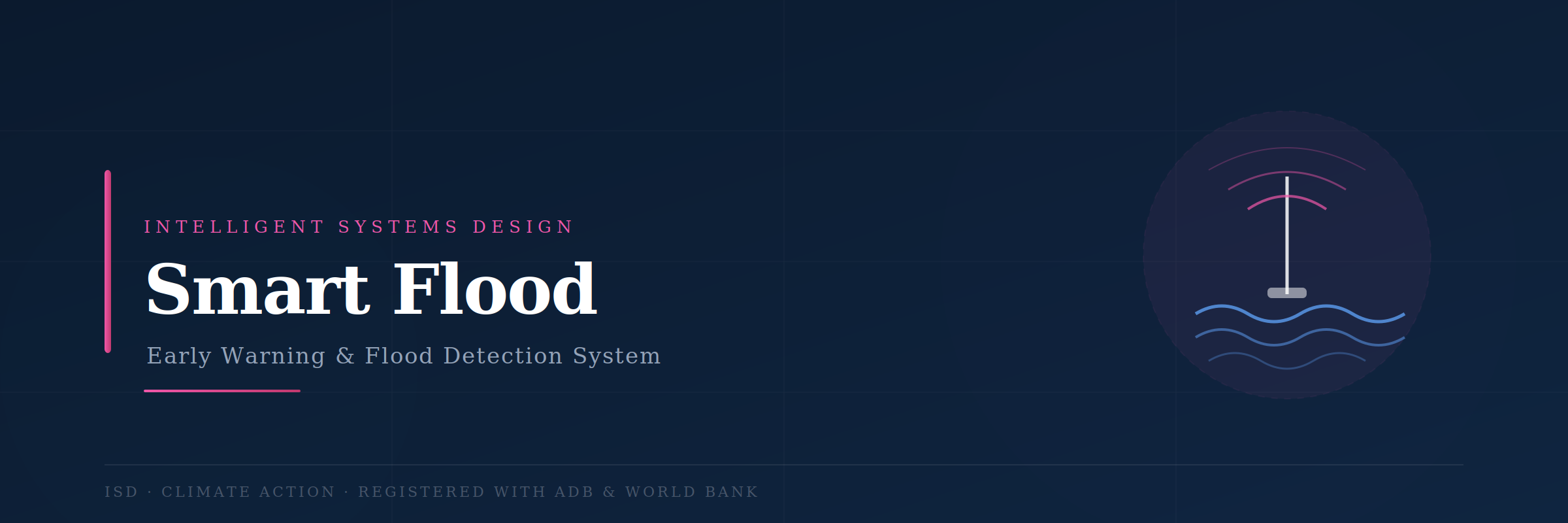 Smart Flood Early Warning System Banner
